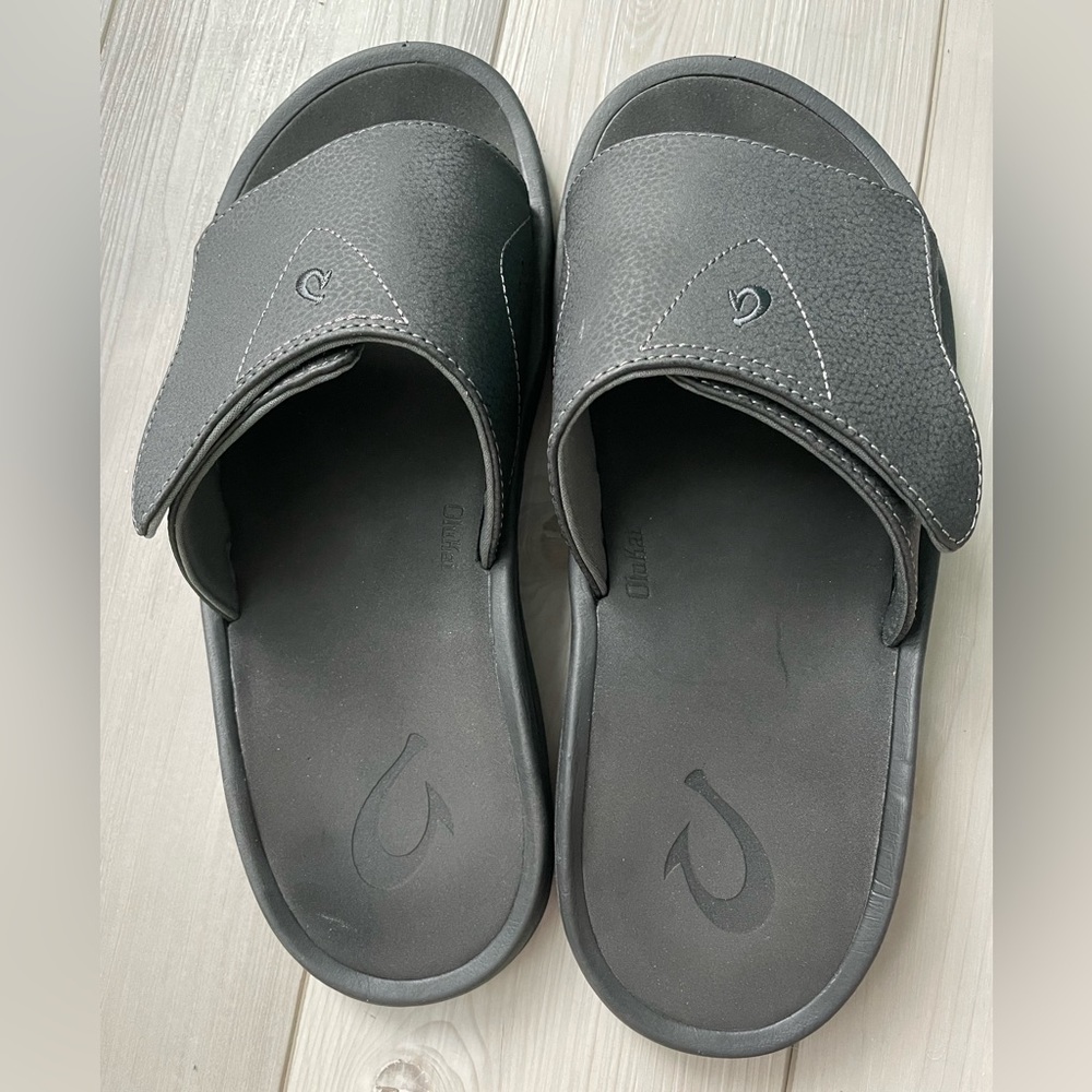 Men’s OluKai Nalu Slide - Black
